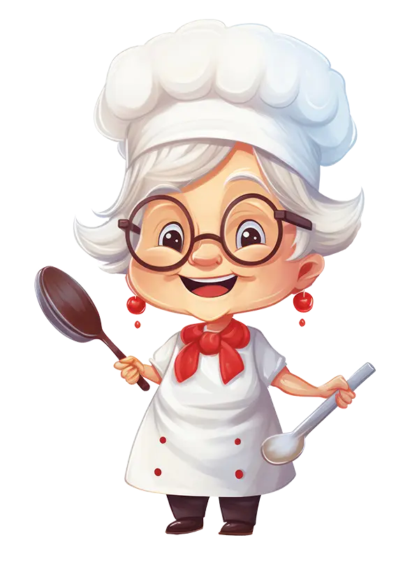 Oma Cartoon Illustration