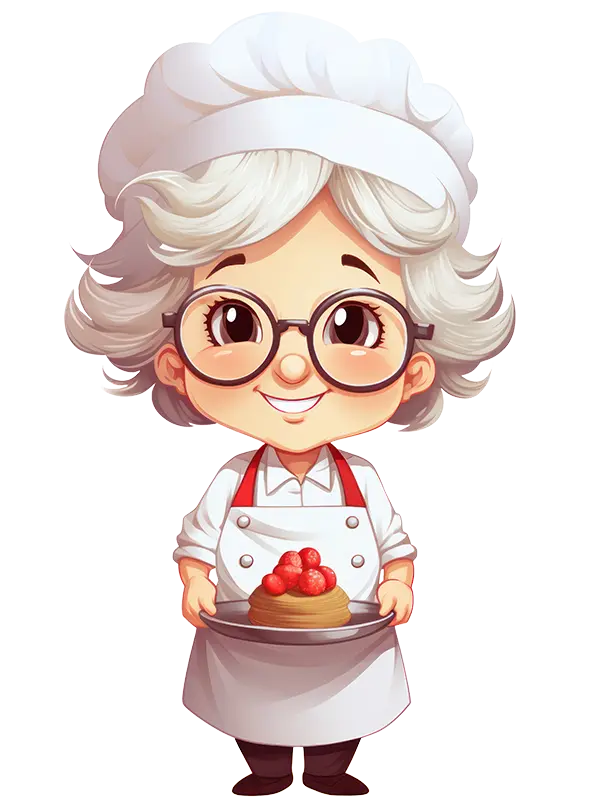 Oma Cartoon Illustration